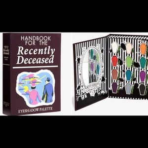 Handbook for the Recently Deceased makeup palette